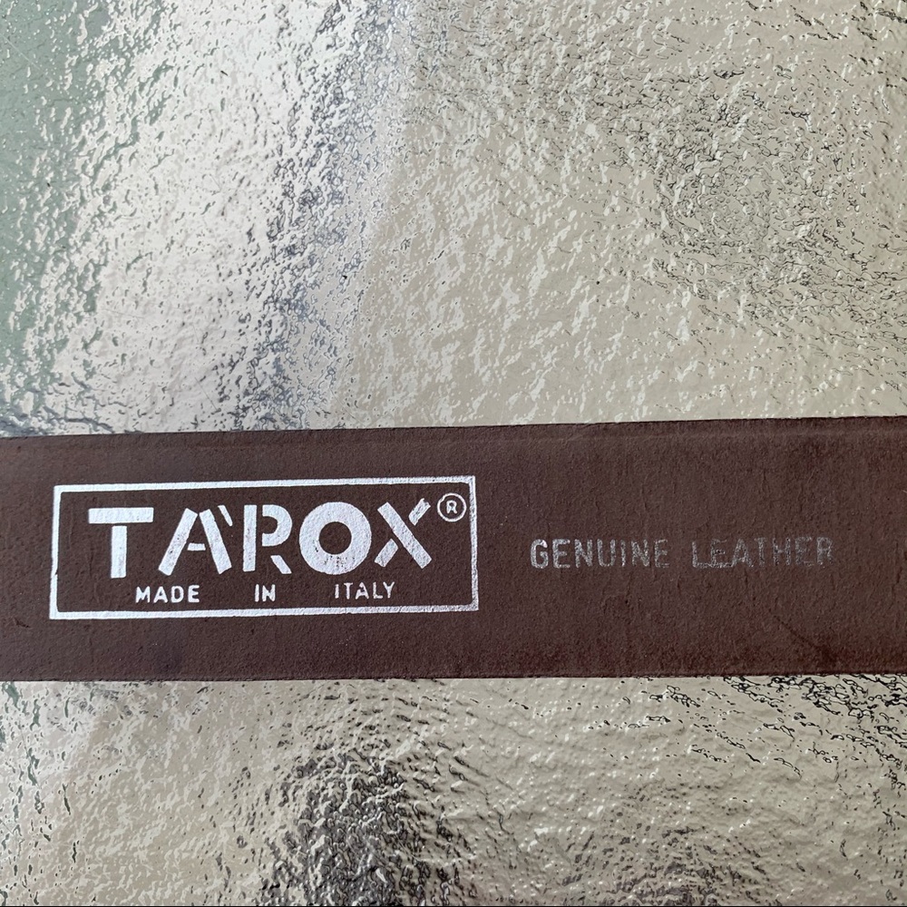 Tarox genuine Italian leather belt size L - Picture 5 of 7